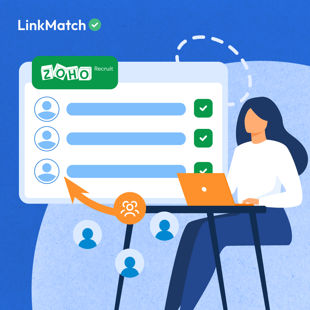 LinkMatch + Zoho Recruit: Turn your Professional Network Searches into Zoho Recruit Records in Seconds