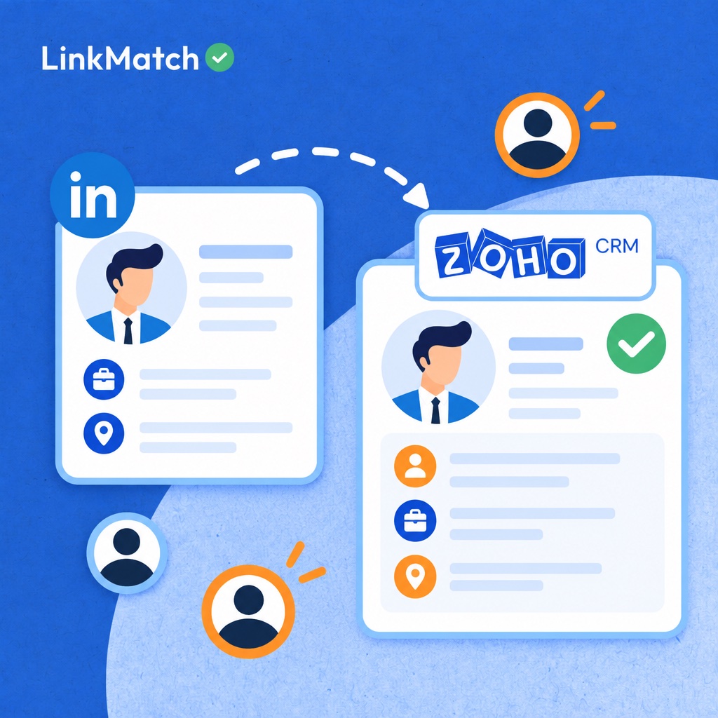 Zoho LinkedIn Integration: How to Connect LinkedIn to Zoho CRM Without Copy-Pasting